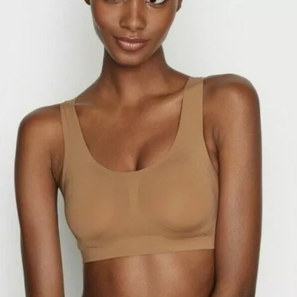 Victoria's Secret Lounge Unlined Scoop Bra Burgundy L-XXL - Picture 10 of 12